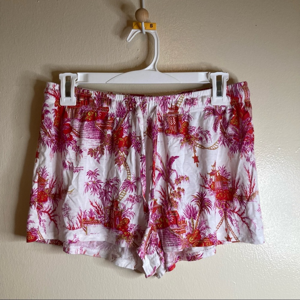 World Market patterned shorts size S